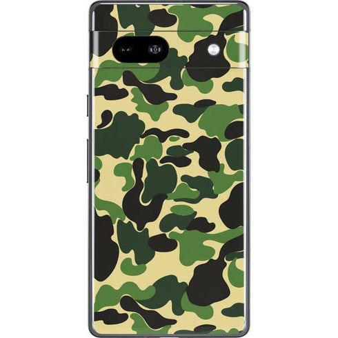 Green Street Camo Google Pixel 7a Skin